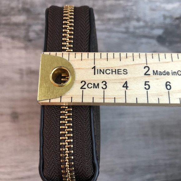 NWT Michael Kors Jet Set Travel Continental Wristlet (Brown) - Picture 9 of 10